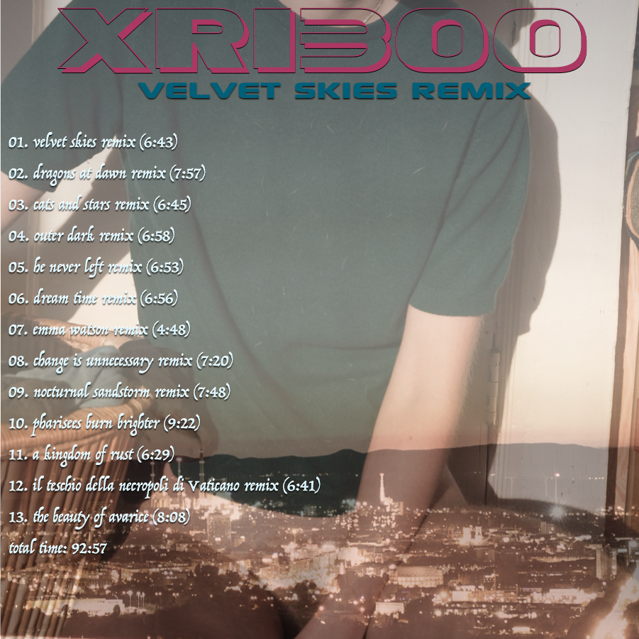 velvet skies remix track listing