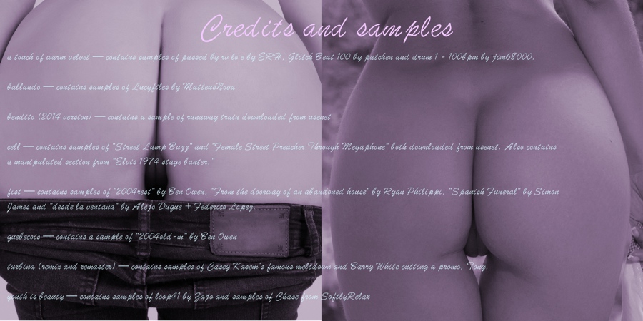 credits and samples